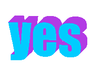 Yes Sticker by wildKitty