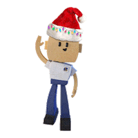 Christmas Eve Sticker by Industria Cartonera Palmar