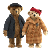 teddy bear love Sticker by Heathrow Airport