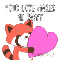 Happy I Love You Sticker