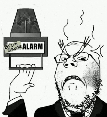 Angry Alarm GIF