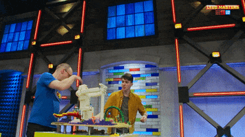 High Five Channel 9 GIF by LEGO Masters Australia