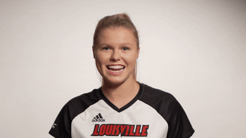 University Of Louisville Volleyball GIF by Louisville Cardinals