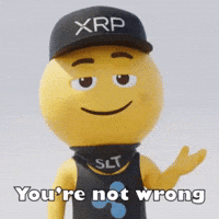 Truth Youre Not Wrong GIF by SaluteXRPL