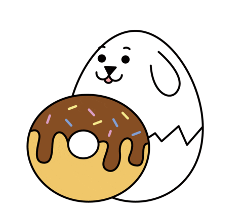 Eating Sticker by PGTalk