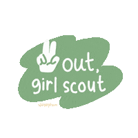 Peace Out Sticker by iloveplum