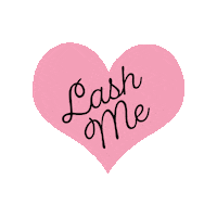 LashMeCosmetics heart lashes eyelashes lashme Sticker