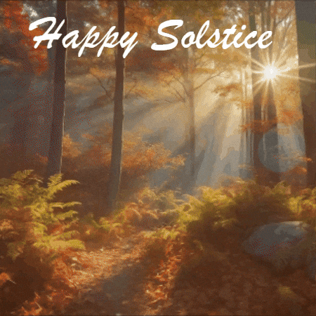 Winter Solstice Wizard GIF by TeaCosyFolk