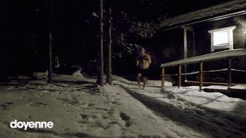 doyenne happy snow weekend cold GIF