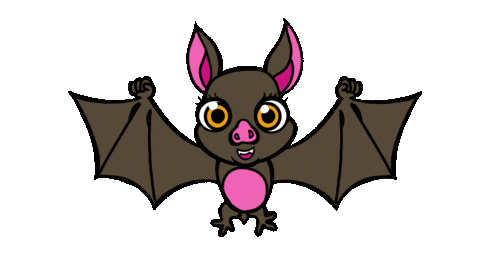Halloween Bat Sticker by DIKKA