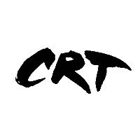 carlosroto logo typography carlos crt Sticker