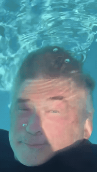 Alec Baldwin Swimming GIF by Respective