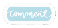 Comment Flashing Sticker