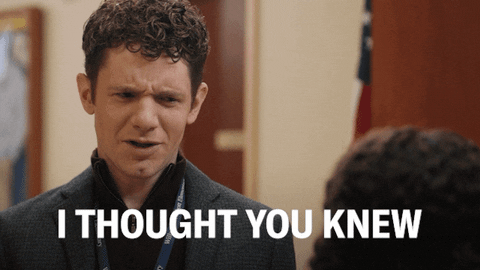 Confused Told You GIF by ABC Network
