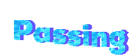 text-test passing Sticker