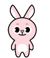 sulatniyela kpop cartoon pink wave Sticker