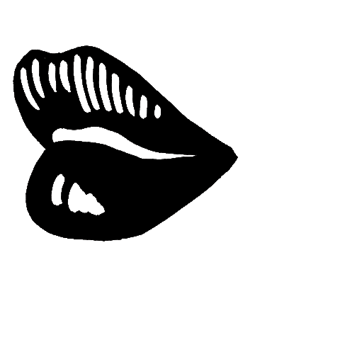 Women Lips Sticker by Markus Lupfer