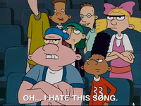 hey arnold nicksplat GIF
