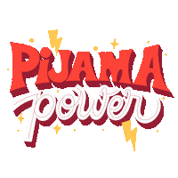 letteringiam power letters lettering lazy Sticker