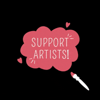 Support Artists GIF