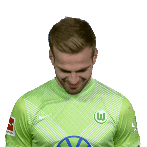 Vfl Wolfsburg Smile Sticker by Bundesliga