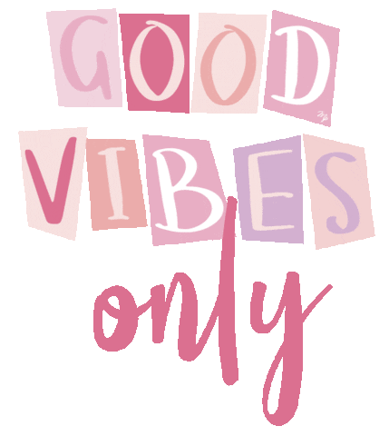 Stay Positive Good Vibes Sticker