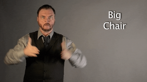 sign language big chair GIF by Sign with Robert