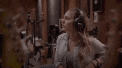 Headphones Reaction GIF by Lauren Jenkins
