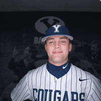Sport Baseball GIF by BYU Cougars