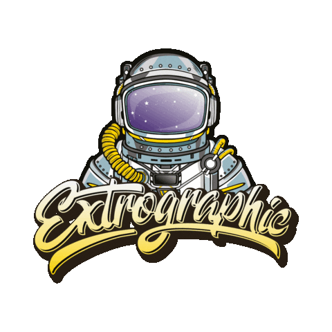 Extro Sticker by Ridedge Graphics