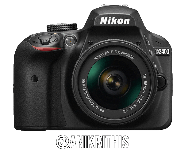 Nikoninstabadge D3400 Sticker by NikonIndia