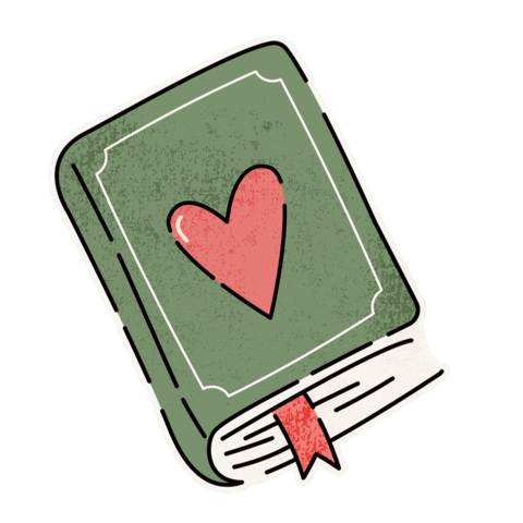 Read Book Love Sticker