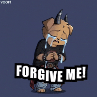 Sad Forgive Me GIF