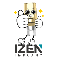 izenimplant dental implant implants izen Sticker