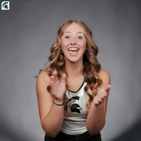 Hannah Niederquell GIF by Michigan State Athletics