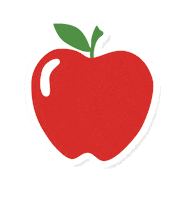 School Apple Sticker by Teacher Created Resources