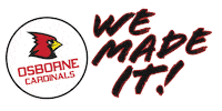 Cardinals Osborne Sticker by CobbSchools