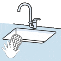 Cleaning Sticker by Minky Homecare