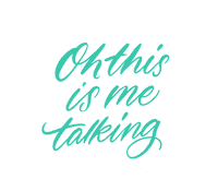 Talking This Is Me Sticker by Angelina Kein