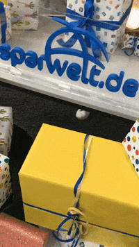 birthday balloon GIF by sparwelt.de