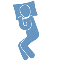 Sleep Smile Sticker by Smulderstextiel.nl