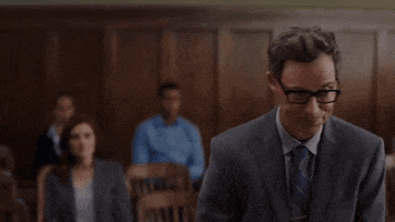Look Around Court GIF by Hallmark Mystery
