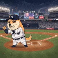 Winning New York Yankees GIF by Doge Pound
