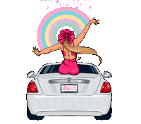 Rolls Royce Pink Sticker