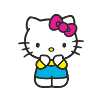 Hello Kitty Love Sticker by petitejolie_