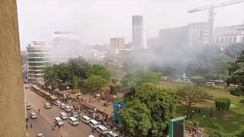 Smoke Fills Air in Kampala as Explosions Reported