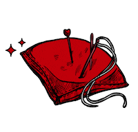 Suit Sewing Sticker by Vasco Vasconcellos