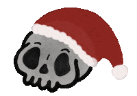 Santa Hat Christmas Sticker