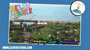 Globtroterek beach italy camping plaza GIF