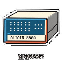 Tech Coding Sticker by Microsoft Cloud